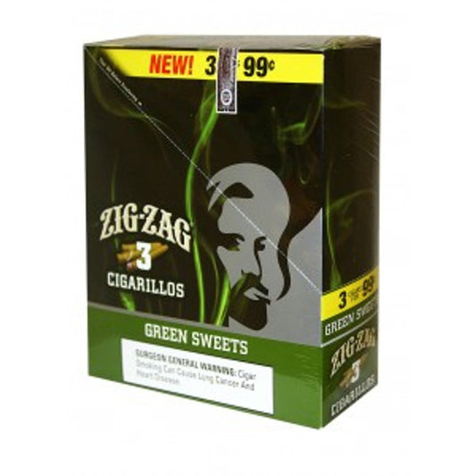 ZigZag Cigarillos Green Sweets