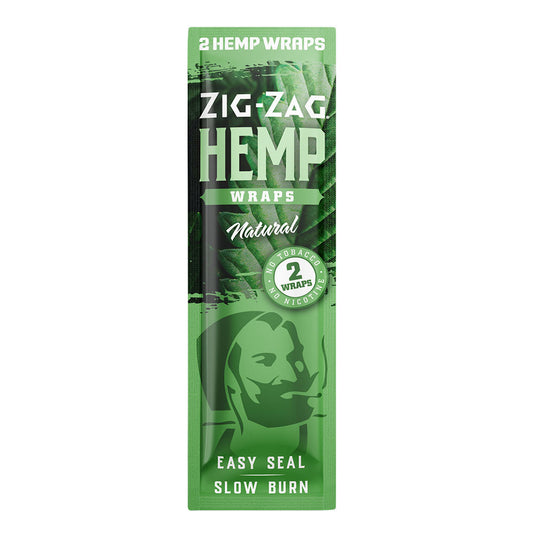 ZIG-ZAG HEMP WRAPS 2PK(NATURAL)