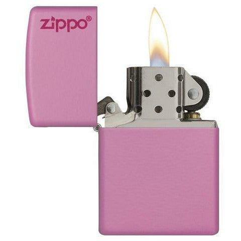 Zippo reg pink matte